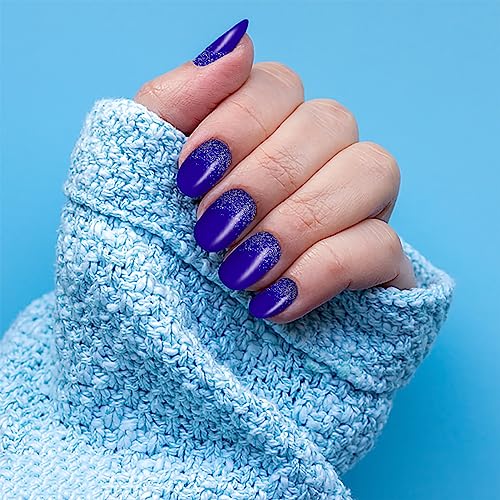 8 Sheets Nail Wraps for Women Nail Polish Strips Solid Color French Glitter Colorful Full Nail Polish Sticker, DIY Self-Adhesive Black White Sparkle Nail Art Decals Decor with 2 Piece Nail Files (128 Pieces) - Image 5