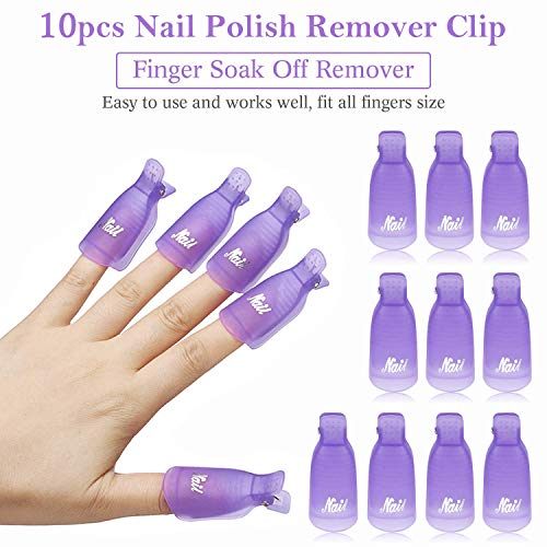 500ml Gel Nail Polish Remover Kit with 5 Cotton Pads - Image 2