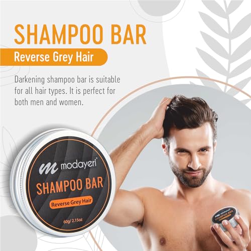 Hair dye shampoo bar made with natural ingredients. - Image 3