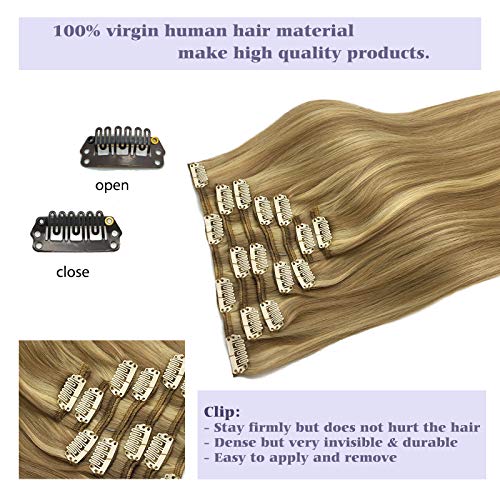 Virgin Human Hair Extensions for All Hair Types, 100% Natural, Premium Quality - Image 5