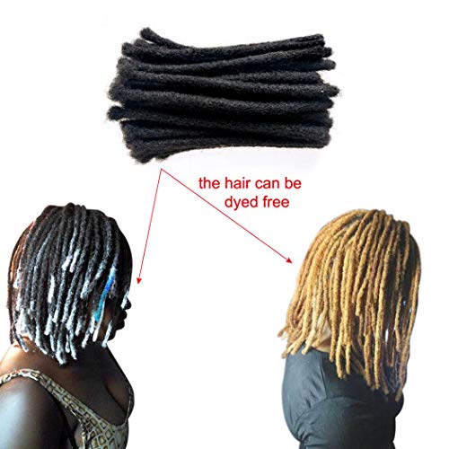 18 Inch 100% Remy Human Hair Sisterlocks Extensions Natural Appearance - Image 6