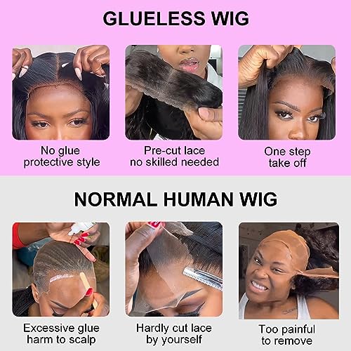 Medium Length Natural Human Hair Wig for Women Soft Stylish - Image 4