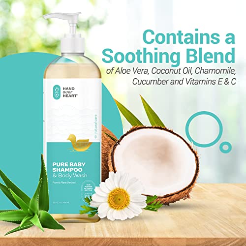 Organic Baby Shampoo & Body Wash: Natural, gentle cleansing. - Image 3