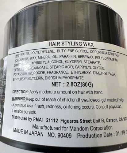 Platinum Styling Wax 100g for Strong Hold and High Gloss Shine - Image 2