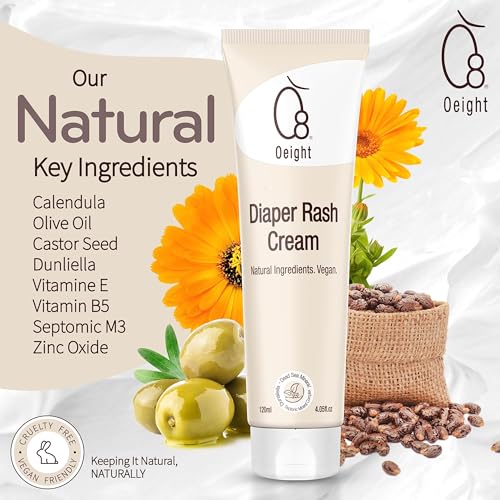 Gentle Tearless Baby Shampoo and Diaper Rash Cream Set 8 oz Capacity - Image 5