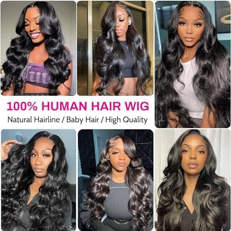 Real Human Hair Full Lace Wig - Image 6