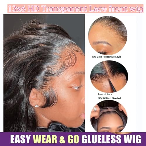 Natural Brazilian Lace Front Human Hair Wig Comfortable Fit - Image 5