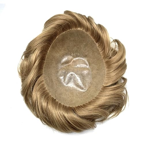 Men's 7x1 European Hair Toupee 6 Inch Short 120% Density - Image 3