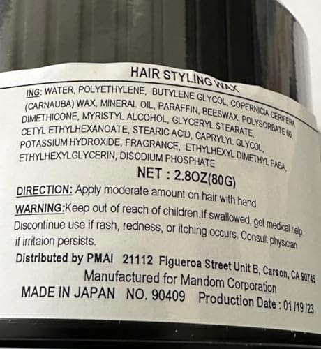 Platinum Styling Wax 100g for Strong Hold and High Gloss Shine - Image 4