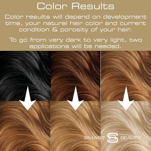 Gentle Paraben-Free Hair Bleach Kit 16 oz Capacity Safe for Vibrant Coloring - Image 6