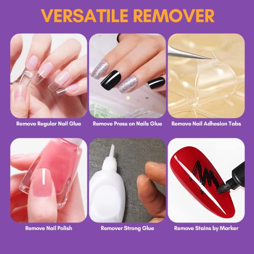 Makartt Peel Off Base Coat Set 15ml Each for Effortless Gel Nail Removal - Image 8