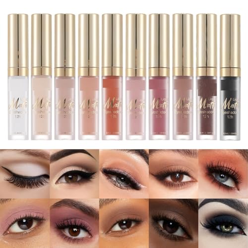Peach Shimmer Liquid Eyeshadow 10ml Long-lasting Formula for All-Day Glamour - Image 3