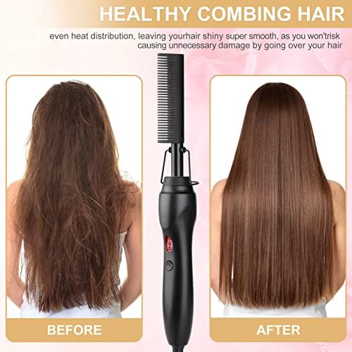 Advanced Electric Hair Brush 5 Heat Settings Effortless Styling and Daily Care - Image 4