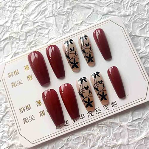 Vampire Acrylic Nails - Image 3