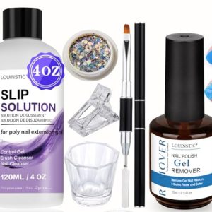 8 oz Gel Nail Polish Residue Remover for Effortless Gel Polish Cleanup