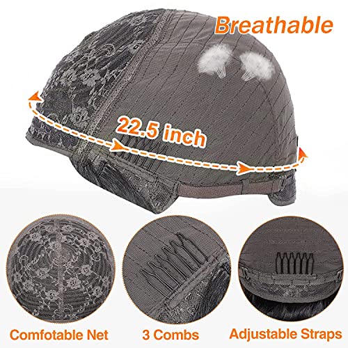 Glueless Machine Made Wig Human Hair with Bangs Brazilian Virgin Hair Weft Wigs for Black Women Straight 150density 20IN - Image 4