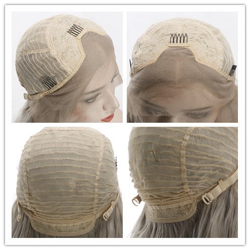 Platinum Silver Human Hair Wig - Image 6