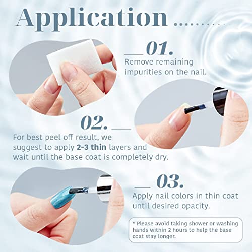 15ml Clear Nail Polish for Long-Lasting Shine and Protection Base Coat - Image 5