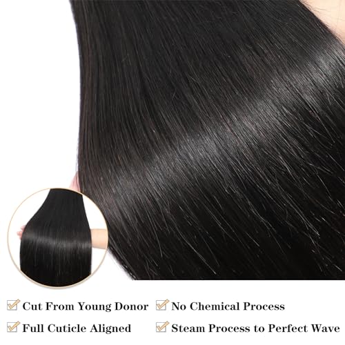 18 Inch Clip-In Remy Human Hair Extensions for Luxurious Style and Long-Lasting Wear - Image 3