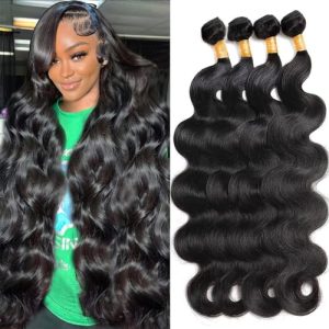 13-Inch Real Human Hair Weave Bundle for Natural Look and Effortless Styling