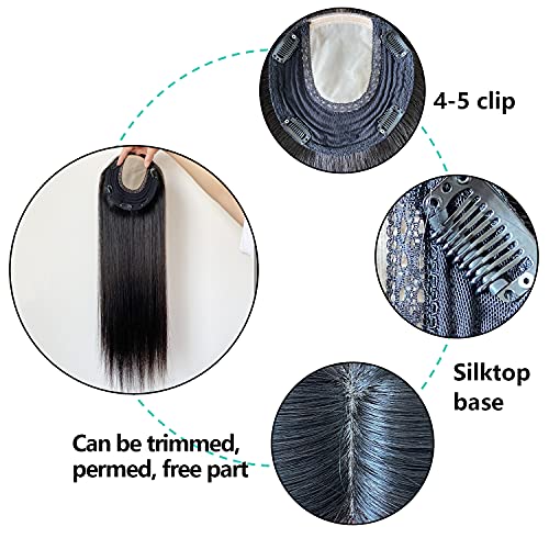 Low Density Human Hair Topper - Image 4