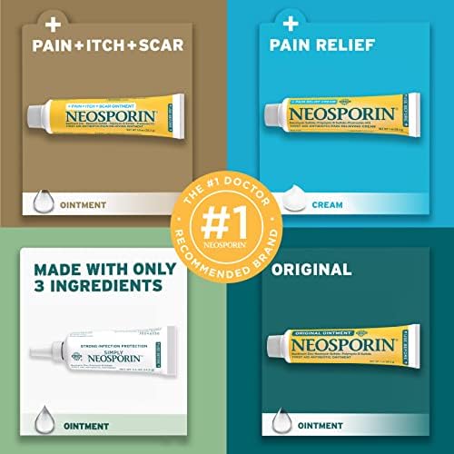 Neosporin Original First Aid Antibiotic Ointment with Bacitracin Zinc For Infection Protection, Wound Care Treatment & Scar Appearance Minimizer for Minor Cuts, Scrapes and Burns,.5 oz - Image 7