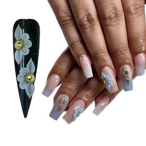 "Flower-inspired hairbrush for gentle detangling"