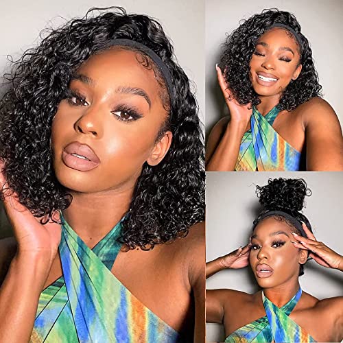 Affordable Human Hair Headband Wig - Image 6