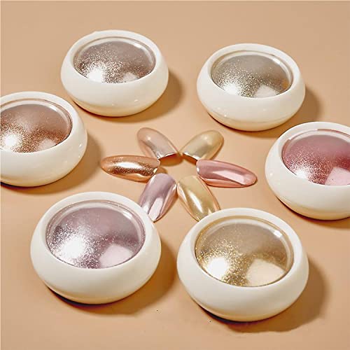 Shimmering Chrome Powder for Gel Nails 10g Stunning Nail Art Pigment - Image 2