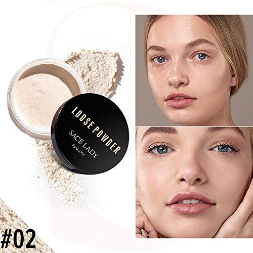 Oil-Free Face Powder & Full Coverage Foundation Concealer & Moisturizing Primer & Soft Sponge Waterproof Make Up Set Long Lasting Poreless Makeup 5Pcs - Image 2