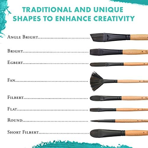 Durable 9-inch Hog Hair Brush for All Hair Types - Image 5