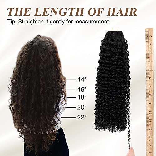 20-Inch Curly Human Hair Clip-In Extensions Natural Look for All Hair Types - Image 5