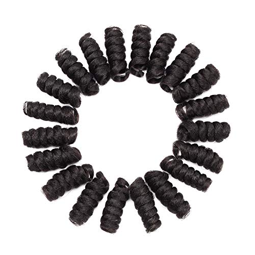 14 Inch Remy Human Hair Weave Spiral Curl Natural Look and Feel - Image 7