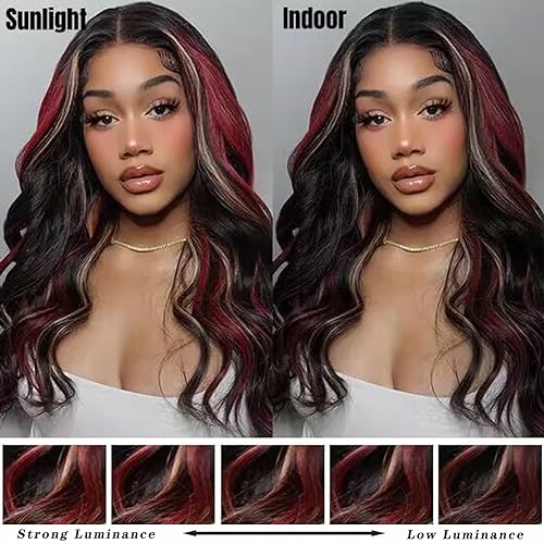 22 Inch Long Blonde Human Hair Wig for Women Natural Look and Feel - Image 3