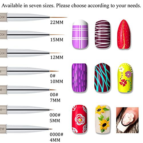 Natural hair brush for nail art. - Image 5