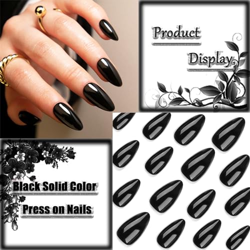 Elegant & Trendy Acrylic Nail Design Set, 10 Pre-Made Styles - Image 2
