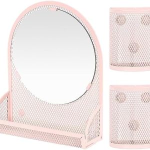 Rose Gold Hair Brush Holder