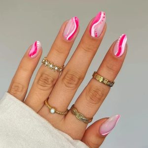 Natural Ballerina Acrylic Nails
