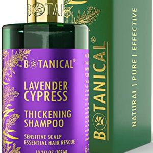 Botanical Hair Growth Lab - Hair Loss Shampoo - Lavender Cypress - Scalp Stimulating Hair Growth Treatment - 10.2 Fl Oz (Pack of 1)