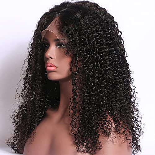 13x4 Lace Front Brazilian Kinky Curly Human Hair Wig for Women, 150% Density, Natural Look - Image 6