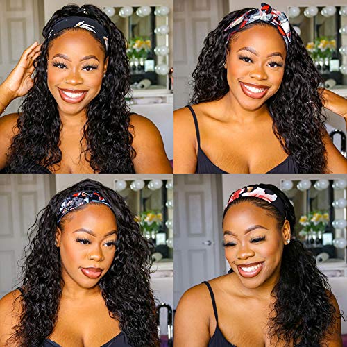 Grey Headband Wig ? Human Hair