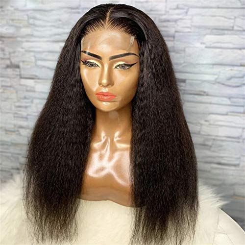 Saga Remy Human Hair Wig 22 Inch Dark Brown - Image 2