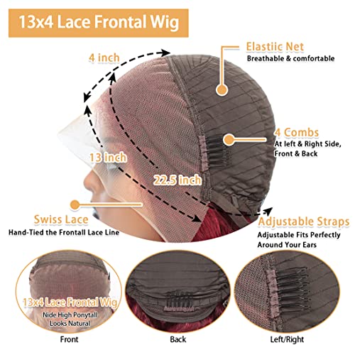 Natural Look Human Hair Wigs for Women, Comfortable Fit, Assorted Styles, Medium Size - Image 4