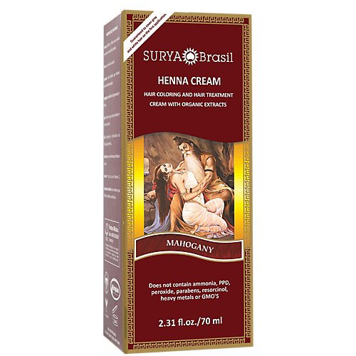 Natural Henna Hair Cream 200ml for Vibrant Color and Healthy Shine