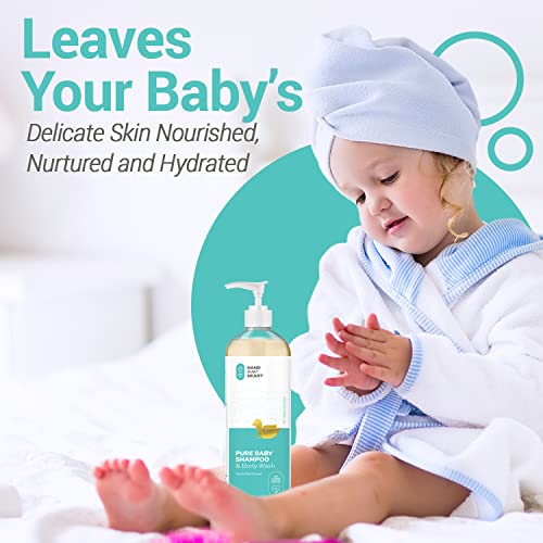 Organic Baby Shampoo & Body Wash: Natural, gentle cleansing. - Image 4