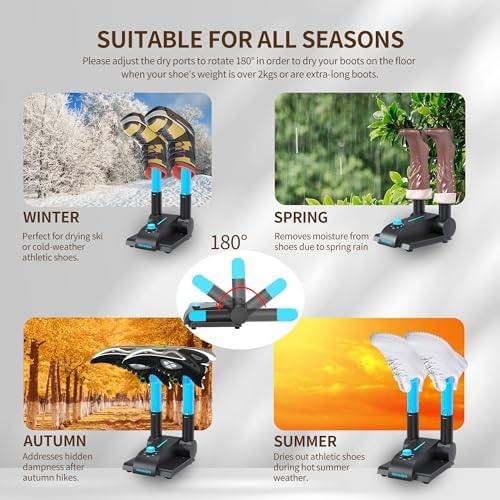 Compact Electric Shoe Dryer for Fast Drying of Wet Footwear High Performance - Image 6