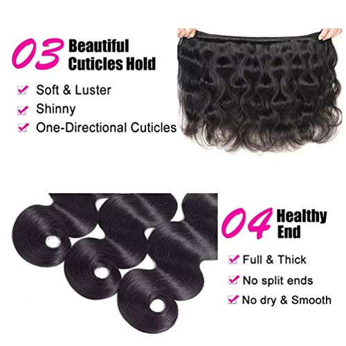 20 Inch Natural Human Hair Weave, Full Volume Authentic Quality - Image 4