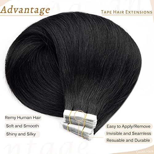 Seamless Tape In Hair Extensions 20 Inch 100% Real Human Hair for Natural Look - Image 3