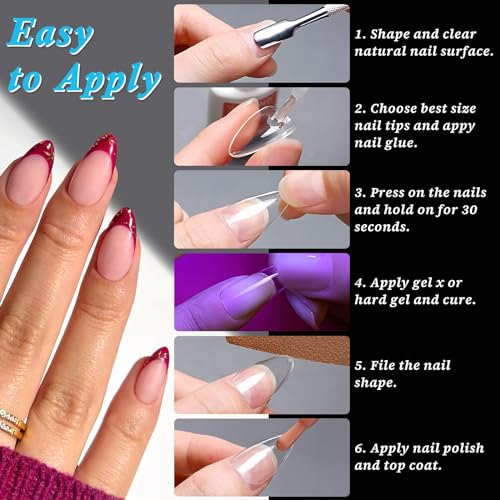 Autumn-Inspired Square Acrylic Nail Design Set for Stylish Fall Manicures - Image 7