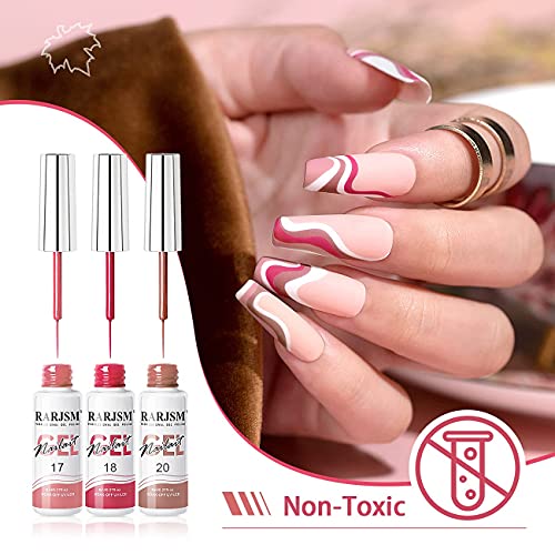 Chic Pink Gel Nail Polish 15ml for Elegant and Stylish Manicures - Image 5